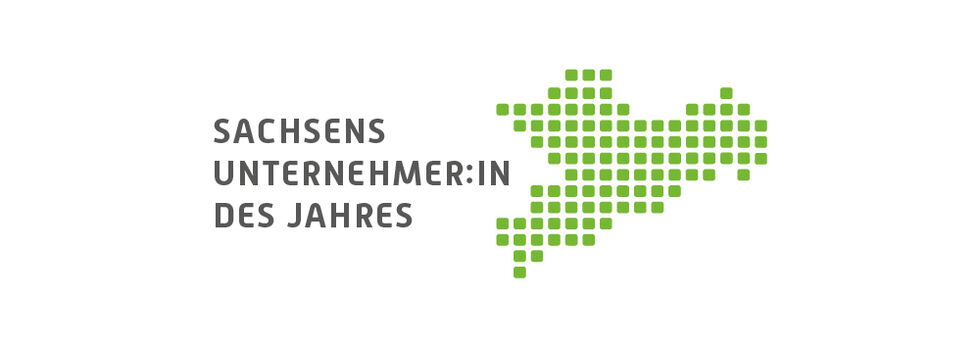 Logo zum Wettbewerb „Sachsens Unternehmer des Jahres“